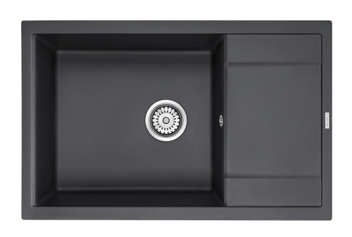 Кухонная мойка Paulmark FLUGEN 60 PM317850-BL 80х50 цвет черный